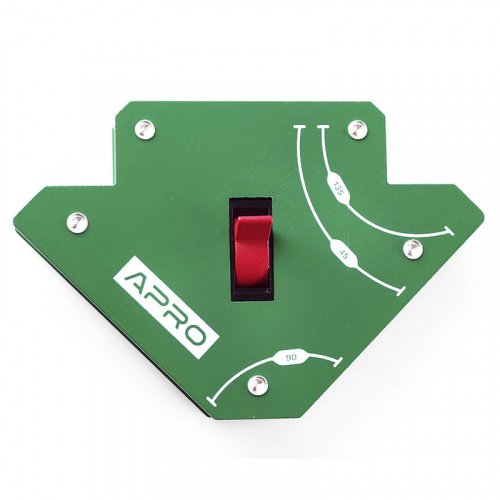 Магнит APRO для сварки отключаемый 24кг 135*130*151мм (45,90,135)