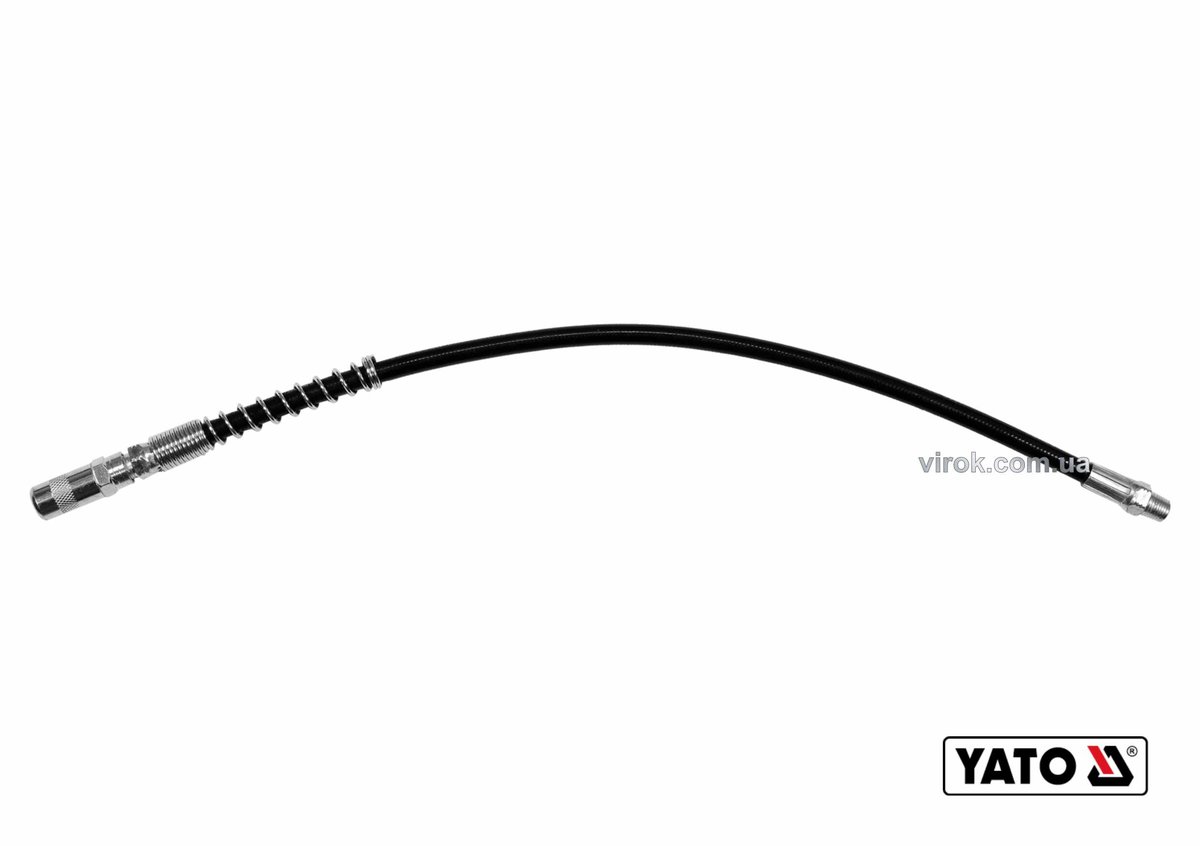 YATO Шланг гнучкий для мастильного шприца YATO : L= 44 см, тиск- 69 МПа  | YT-07101