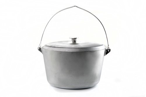 Котел алюминиевый с крышкой и дужкой 290мм 10л СИЛА