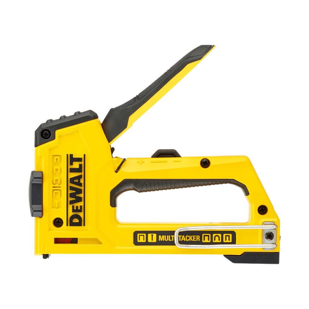 DeWALT Степлер "MULTI TACKER 5 в 1" скоби тип "A, G, H" 6-14мм, цвяхи "J" 12, 15 мм.