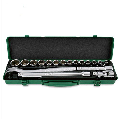 Набор головок с трещоткой TOPTUL 1/2" 18ед. GCAD1821