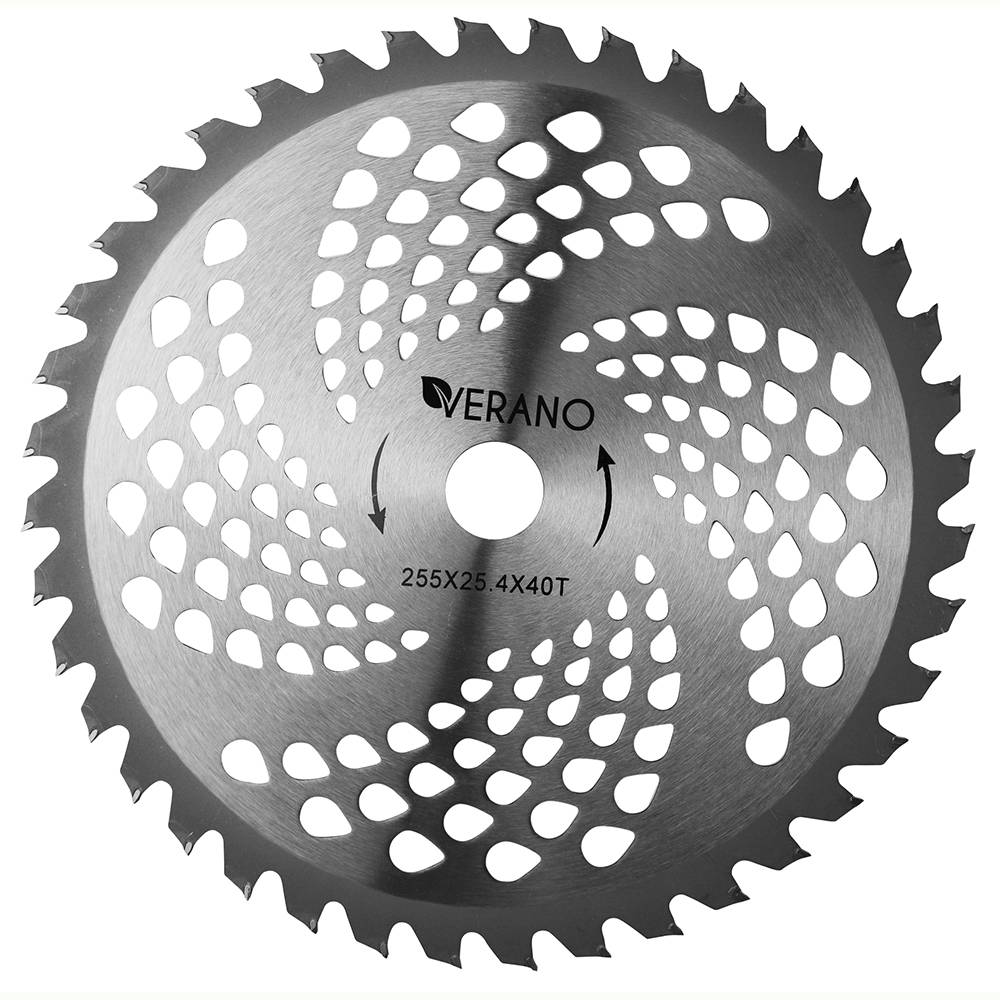 Ніж для бензотримера 25,4 мм х 230/255 мм х 1,3 мм х 40T VERANO | 71-740