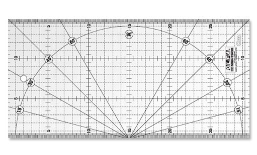 Линейка OLFA MQR-15x30 разметочная, метрическая, 150х300мм
