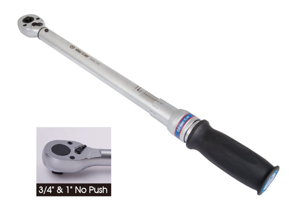 KING TONY Ключ динамометрический 3/8" 10~80FT.LB двойная установка | 34362-2CG