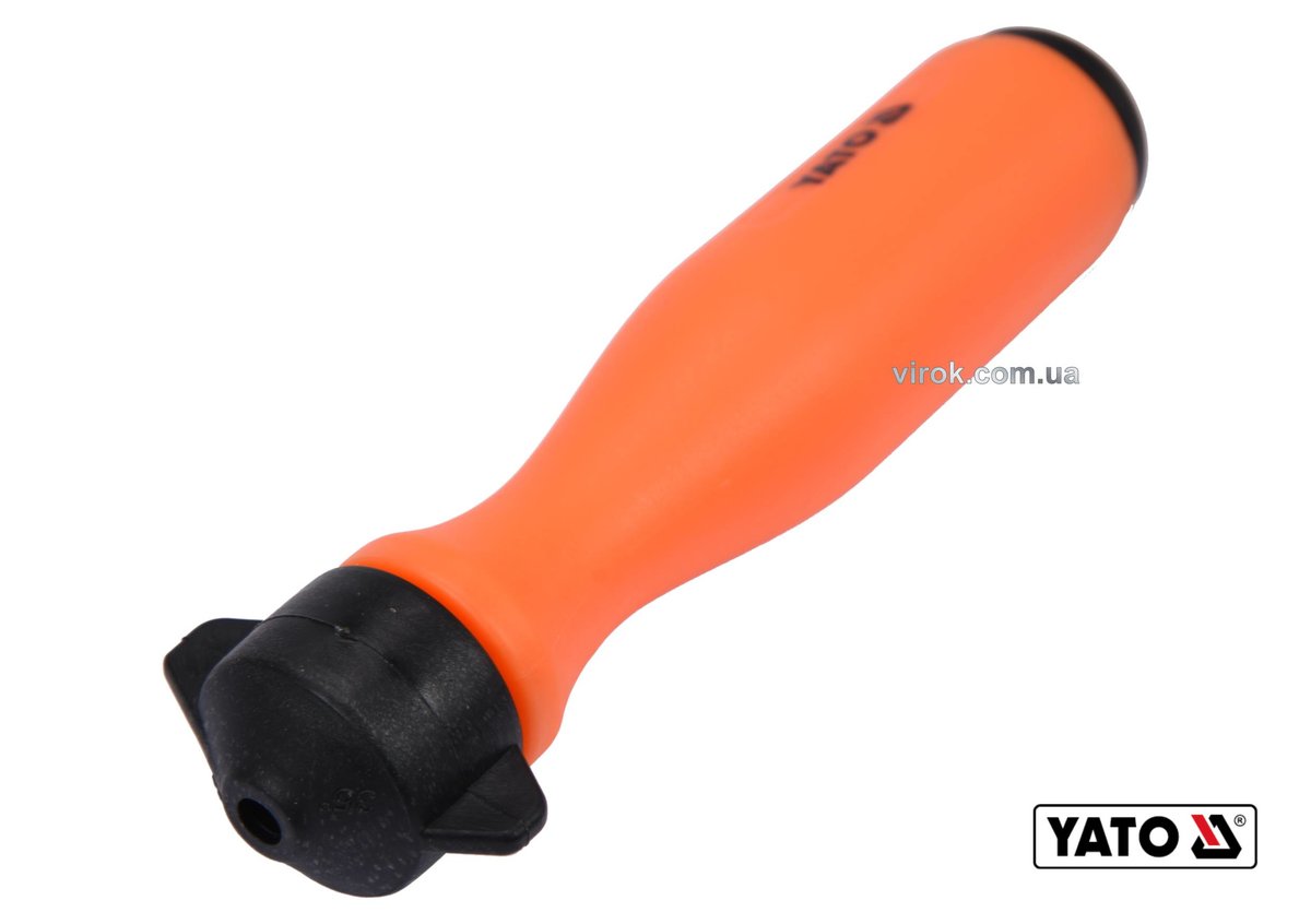 YATO Ручка для напильника YATO : Ø= 4 мм. з різьбовим фіксатором, поліпропіленова (YT-85025)  | YT-8