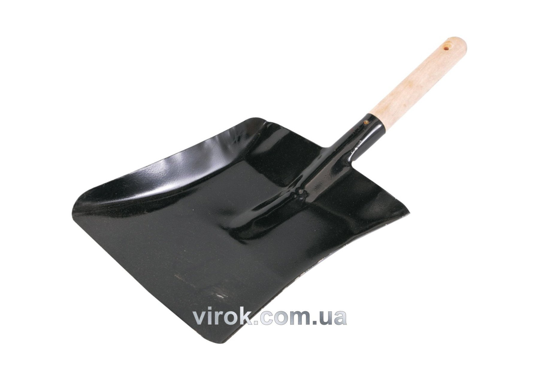 VOREL Совок металевий з ручкою, 460x220мм, S-22  | 72975