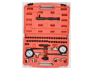 YATO Компресометр до гальмівних систем авто YATO: 0-20 МПа, зі спорядженням, 46 елем + кейс  | YT-73