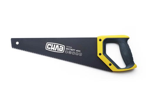 Ножовка по дереву 500мм тефлон с пластиковой 2-х компонентной рукояткой СИЛА
