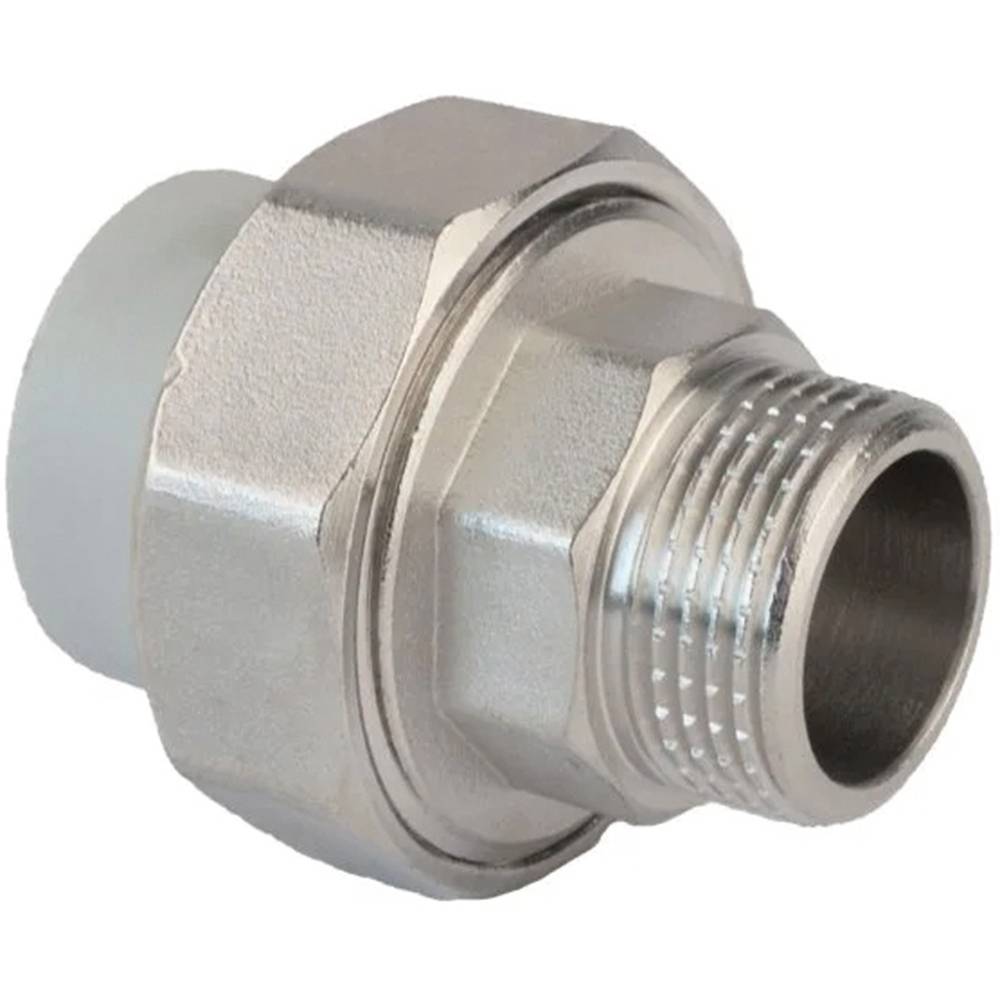 Фітинг американка з зовнішньою різьбою PP-RCT 20х1/2 Fonte | 78-706