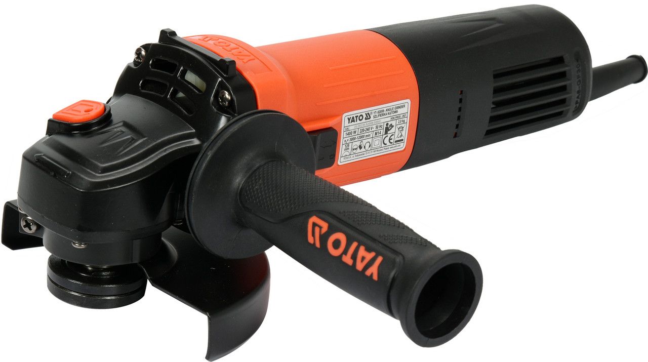YATO Угловая шлифмашина 125 мм с контролем скорости YATO YT-82098