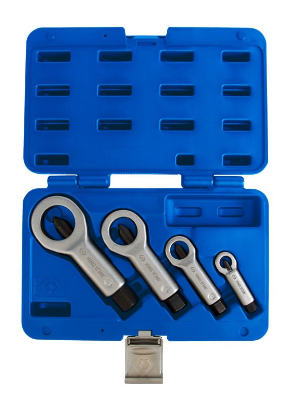 KING TONY Набор гайколомов 4шт. 9~27мм | 9TD064