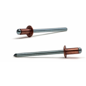 Заклепка ISO 16582 M4,8x16 Cu/St Bralo