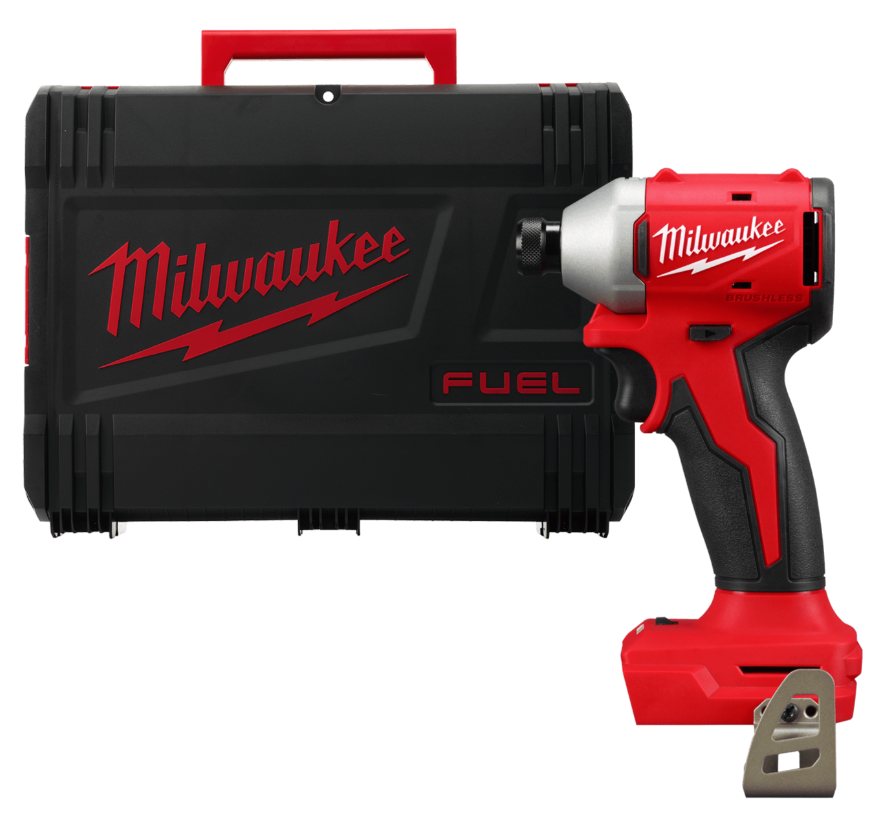 MILWAUKEE Гвинтокрут акумуляторний 1/4" HEX, M18 BLIDR-0X, 190Нм (HDкейс) | 4933492842