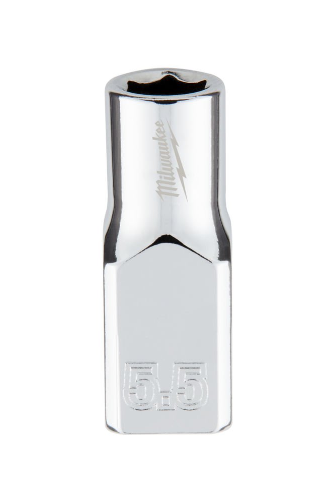 MILWAUKEE Головка хромована метрична 1/4'', 5,5мм | 4932478313