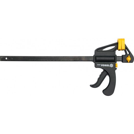 VOREL Струбцина "автомат" пластмасова, l= 200 мм  | 38402