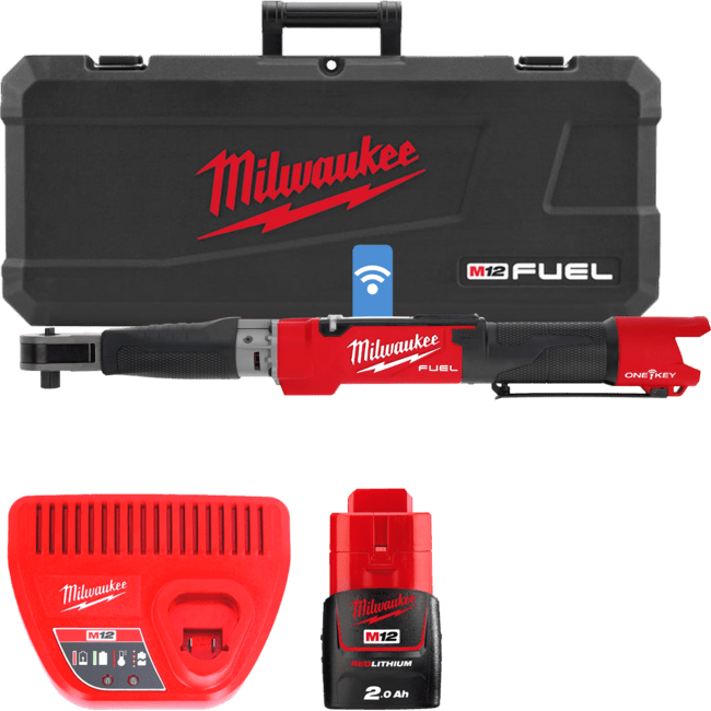 MILWAUKEE Ключ динамометрический электронный 1/2'' (16.9 - 203.4 Нм) M12 ONEFTR12-201C FUEL | 493346