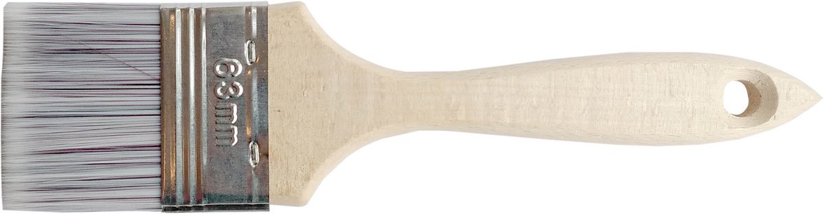 VIROK Пензель малярний плоский воскований, b= 63 мм SUPER PROFI , три види щетини | 19V563