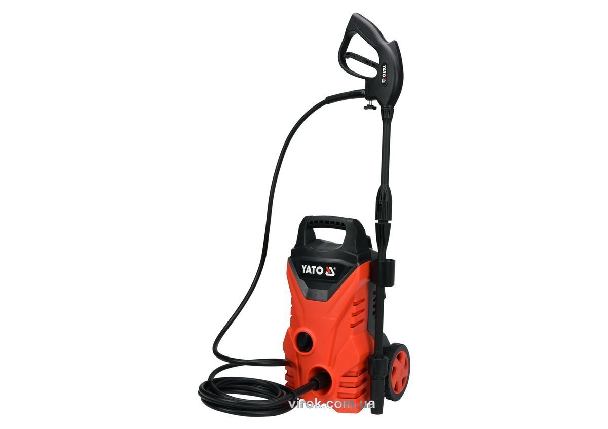 YATO Мийка високого тиску мережева YATO : 1400 Вт, макс. P= 10.5 МПа, 5 л/хв, шланг- 5 м  | YT-85910