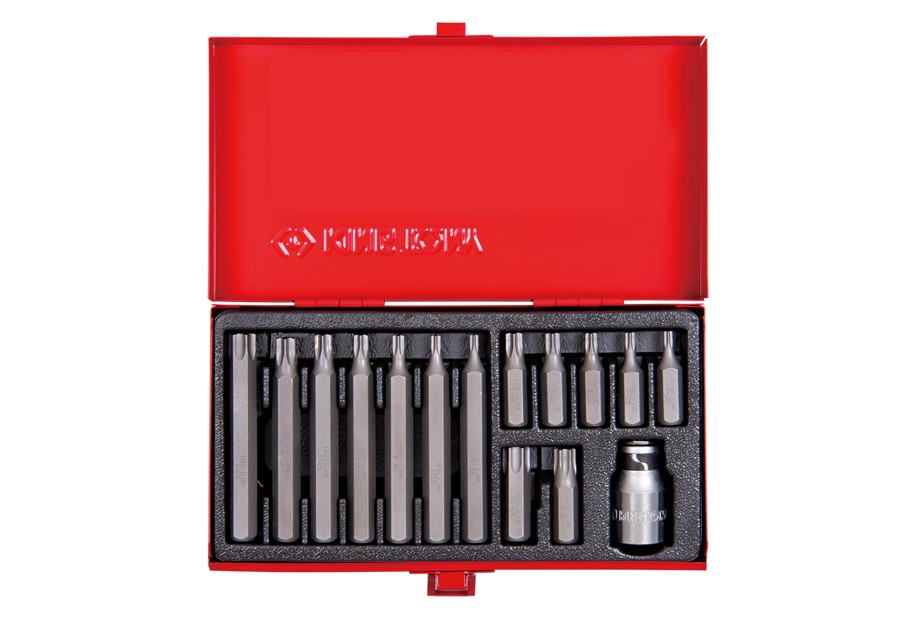 KING TONY Набор бит 15 ед. хвостовик 10мм (Torx) | 1015PQ