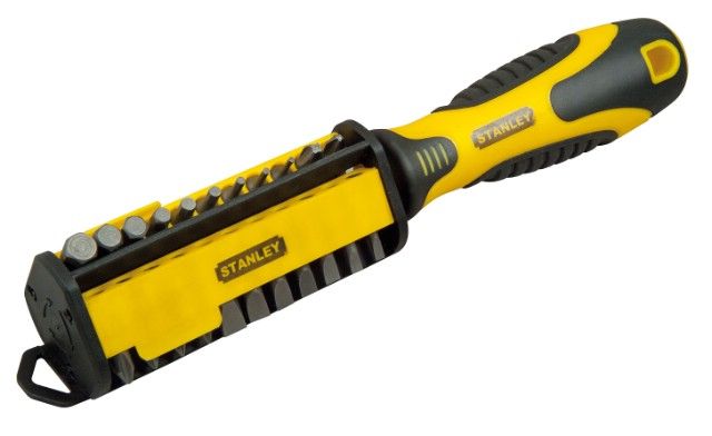 STANLEY STHT0-70885 Отвертка многофункциональная "Multibit" c насадками, 34 единицы: отверточный дер