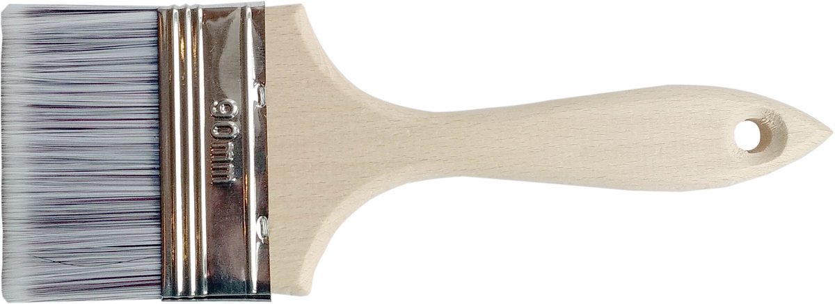 VIROK Пензель малярний плоский воскований, b= 90 мм SUPER PROFI , три види щетини | 19V590