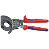 KNIPEX Ножницы для резки кабелей (по принципу трещотки) Ø 32 мм / 240 мм² 95 31 250 | 95 31 250