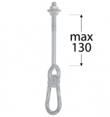 Domax MHA 130 Крепление для качелей 130, M12