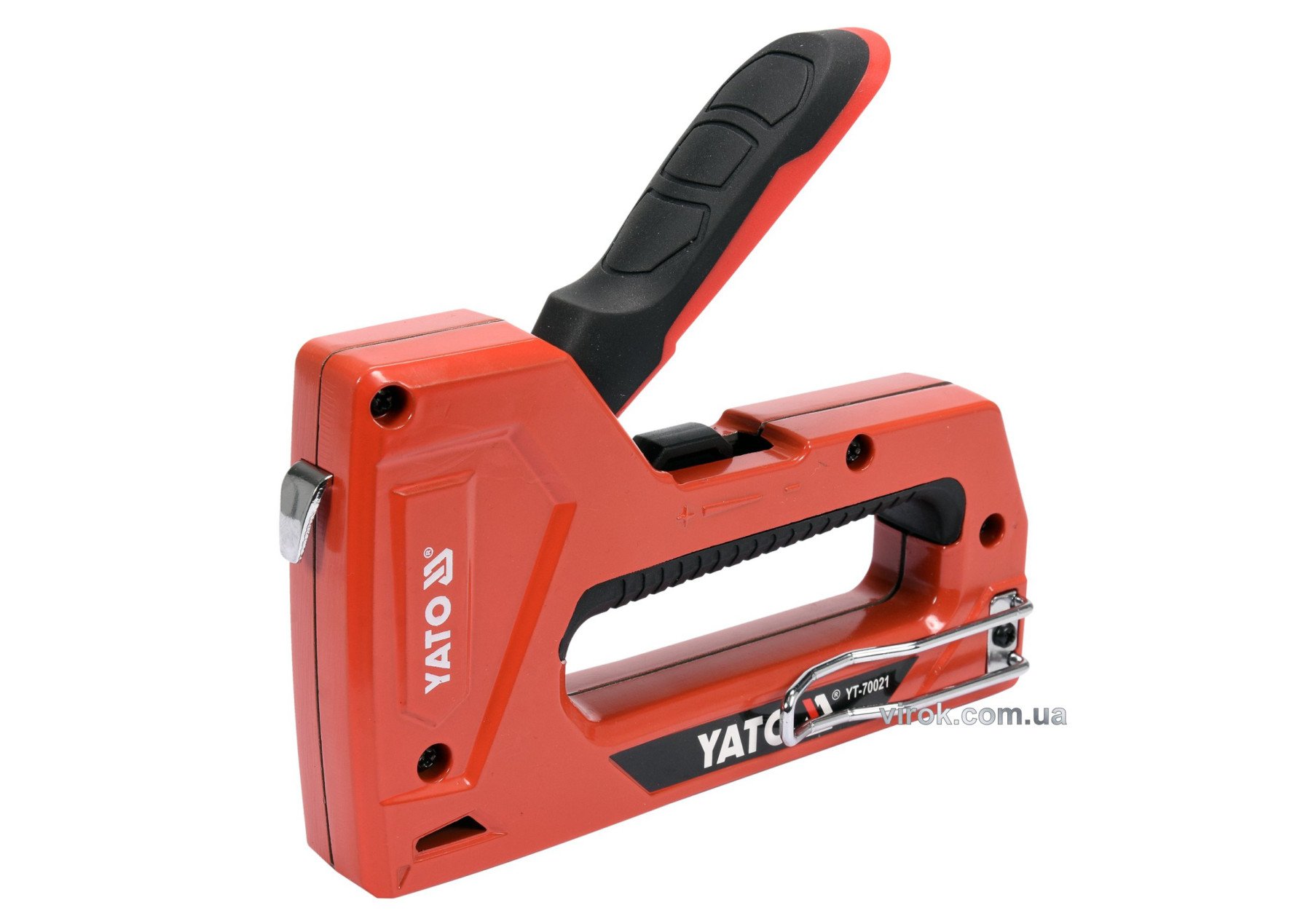 YATO Степлер металевий до скоб і цвяхів YATO; скоби: 6-14х 11,3х 1,2 мм, цвяхи: 15х 1,2 мм  | YT-700