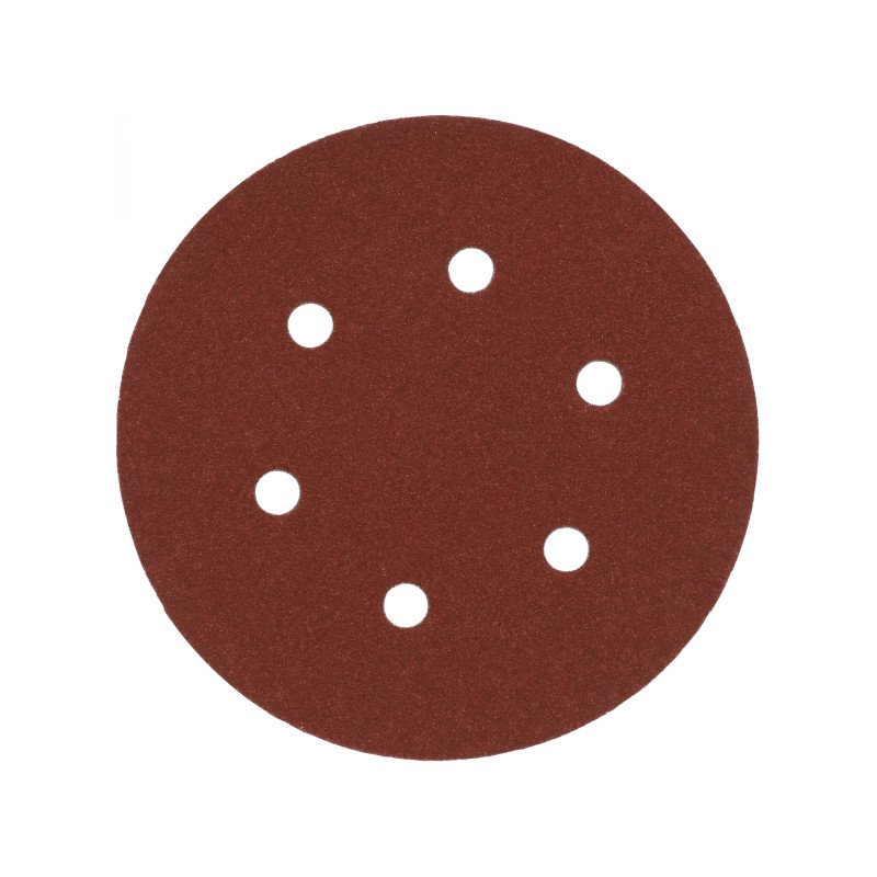 MILWAUKEE Круг шліфувальний 6 отв. , Ø150мм, зерно 60, (5шт) (заміна на 4932492208) | 4932371591