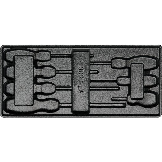 YATO Вклад до інструментальної шафи пустий YATO, для викруток YT-5536  | YT-55361