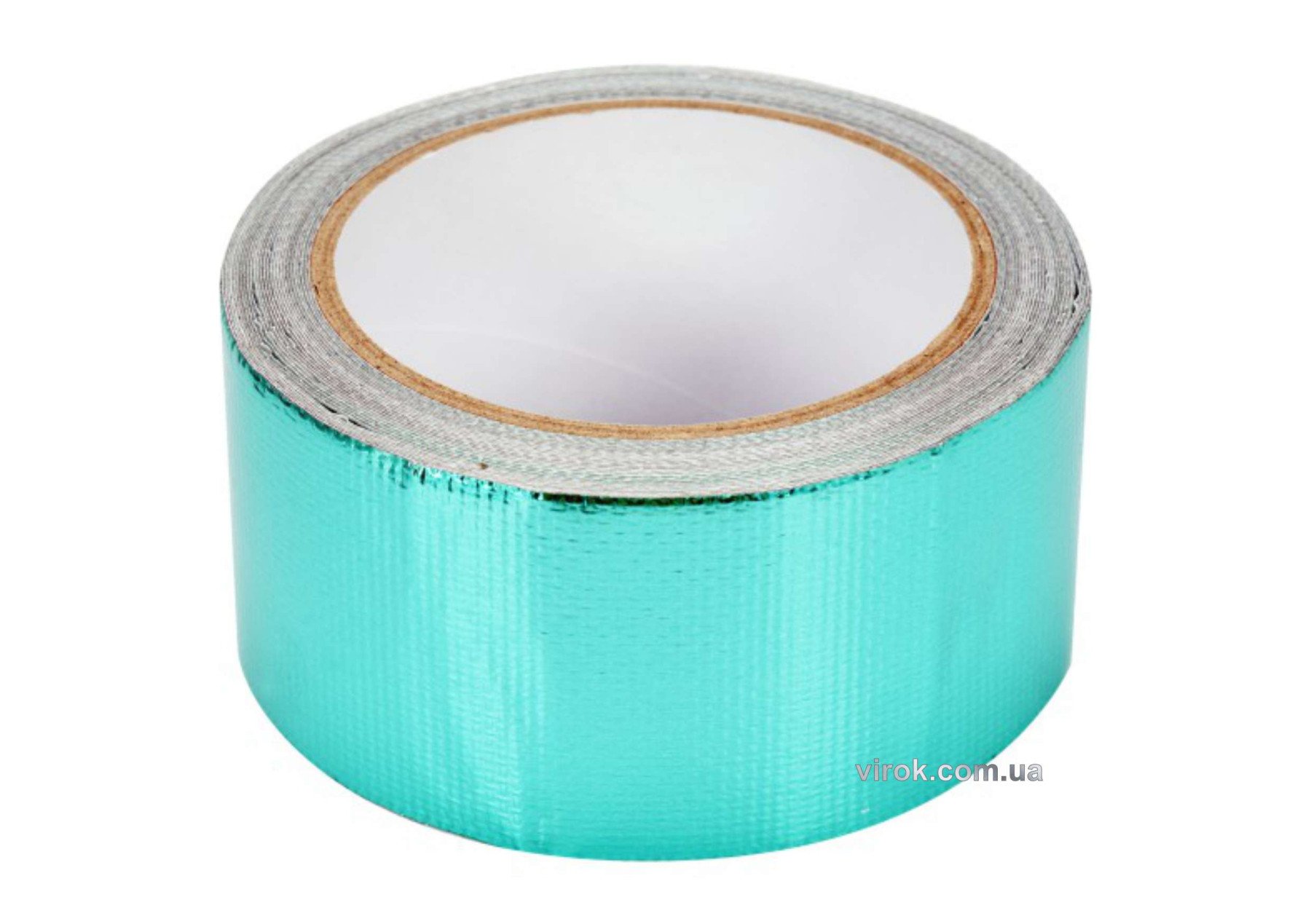 VOREL Стрічка клейка, армована для ремонту тентів, 50 мм х 8 м, зелена  | 85191