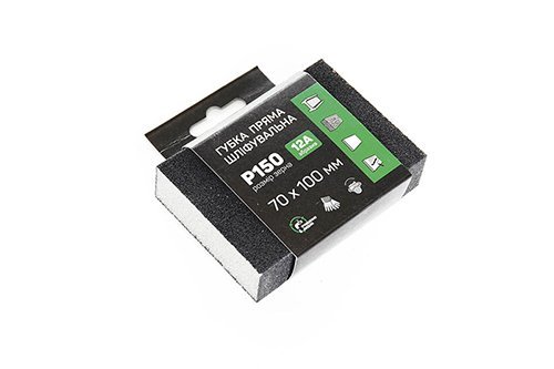 Губка шлифовальная APRO четырехсторонняя прямая P150