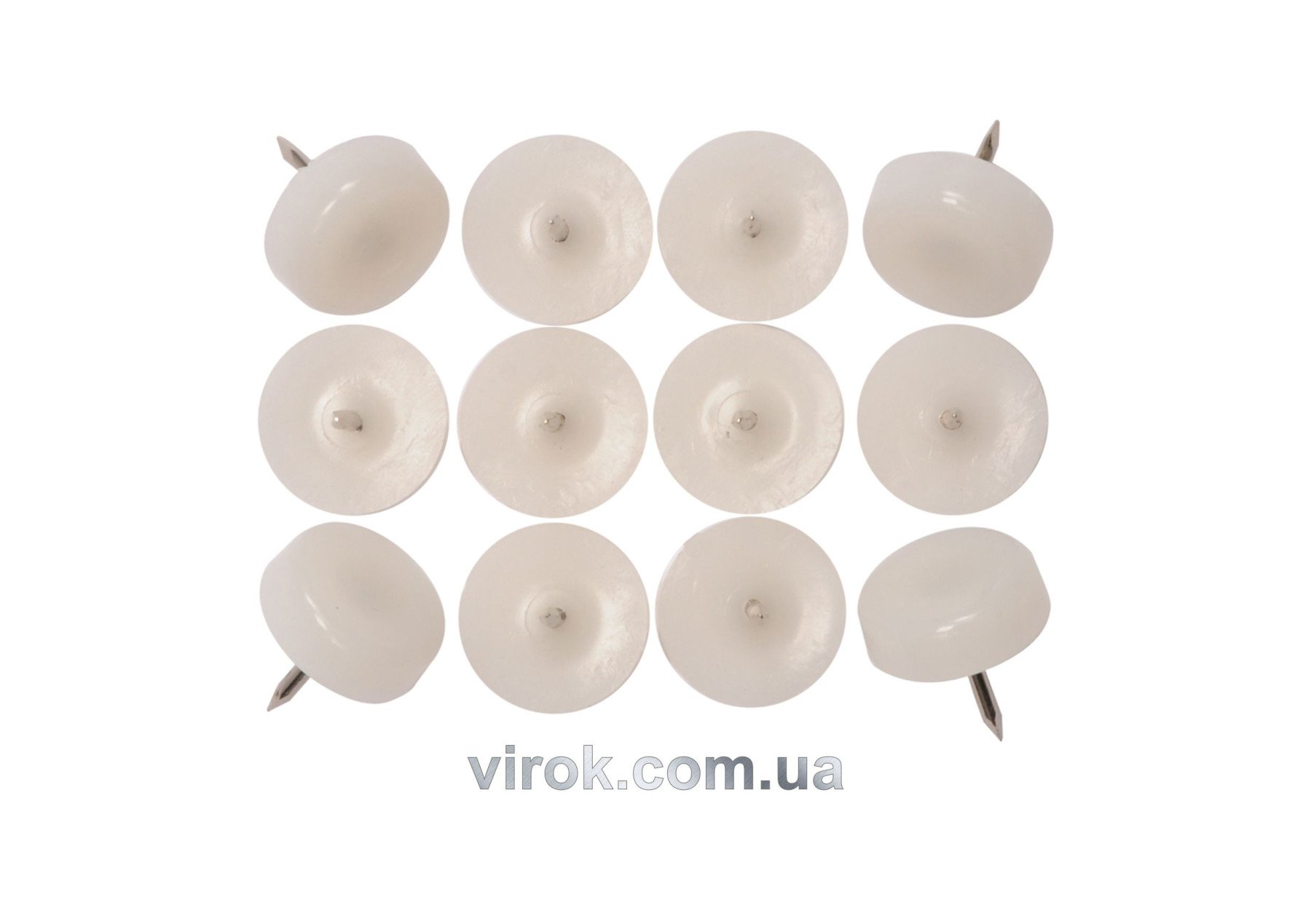 VOREL Наб. пластик. протект./ гвоздь 20мм/12шт 74936