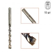 DeWALT Буры "SDS-Plus EXTREME2", 6х100х160мм, 10 шт.