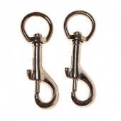 Карабин с вертлюгом 13 х 70 мм никель