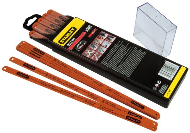 STANLEY 1-15-906 Полотно ножовочное TPI 24 300мм для черных металлов, нержавейка (уп.1/10/100)