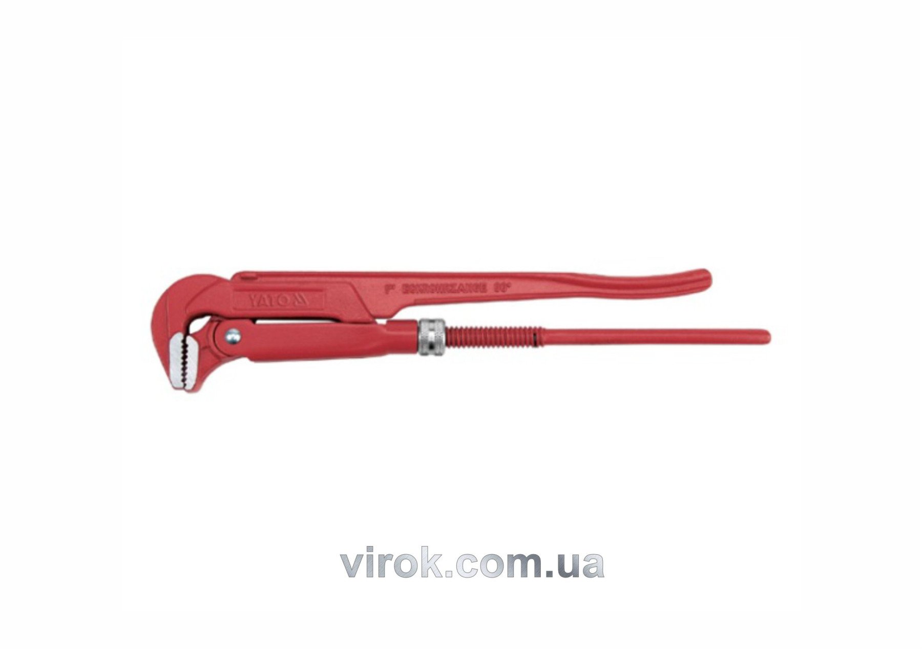 YATO Ключ трубний переставний YATO : на 90° - 1" L= 320 мм. DIN 5234. CrV  | YT-2210