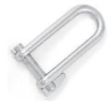 Такелажные скобы с замком-защелкой, aisi 316 / A4