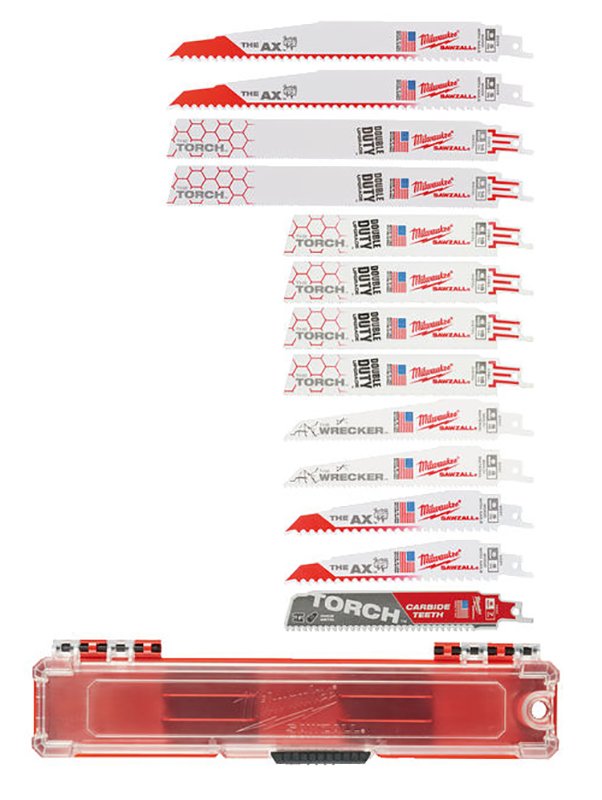 MILWAUKEE Набір полотен для шаб. пили SAWZALL , (13шт) | 49222231