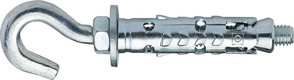 LE/G Анкер 10х55/М6 с кожухом и крюком С