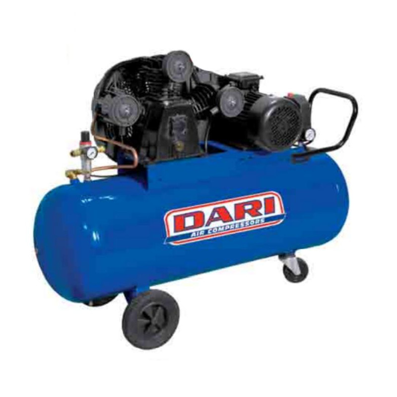 DARI Компрессор поршневой DARI MISTRAL 200/W4-4T 40050 CE (380V) (ресивер 200 л, пр-сть 545 л/мин) |