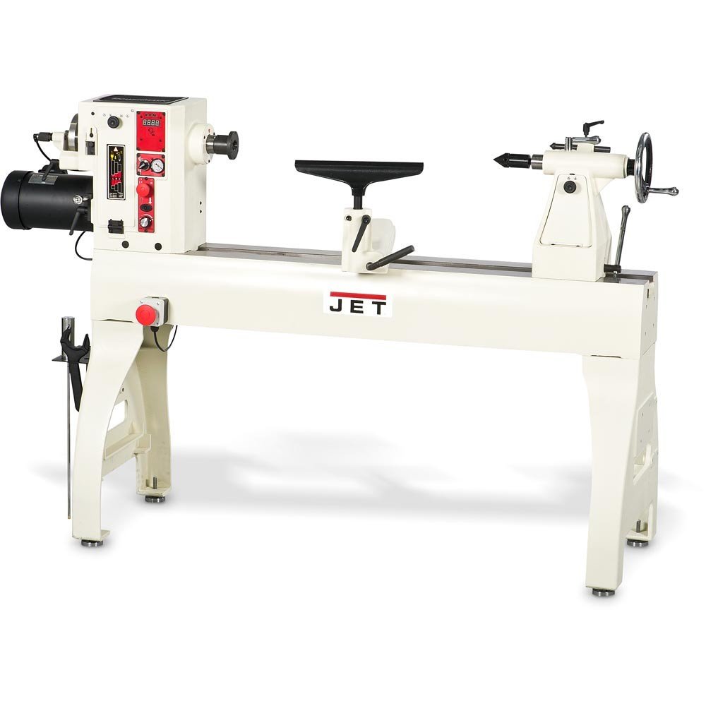 Токарний верстат по дереву JET 4224B : 230 В, 3.6 (2.2) кВт; оберт. над станин/опор. Ø= 610/490мм