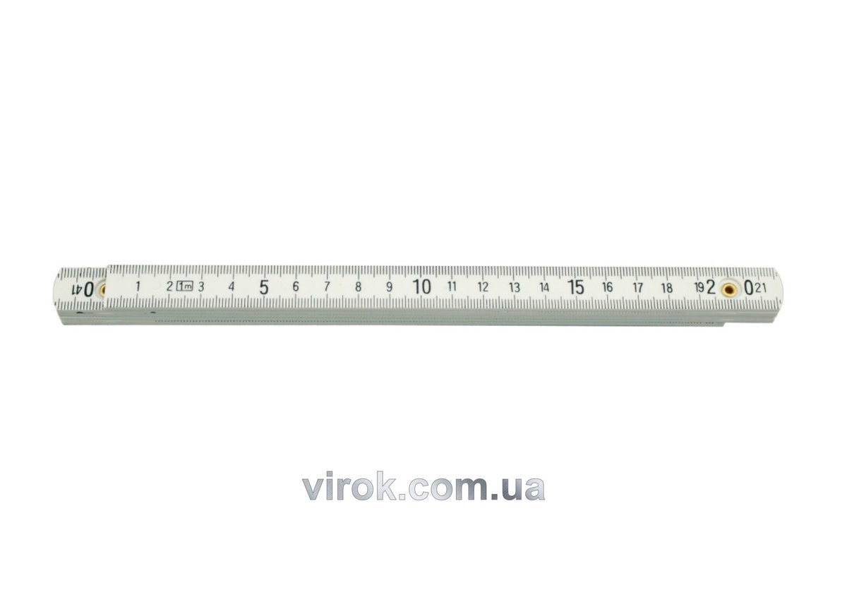 VOREL Метр складений пластмасовий : L= 2 м  | 15070