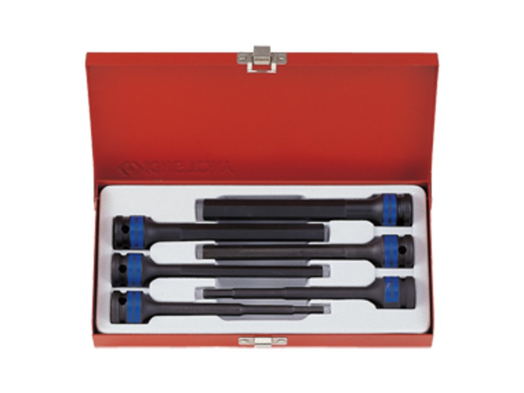 KING TONY Набор шестигранников ударных 6ед длинн.(H5-H14) | 4476MP