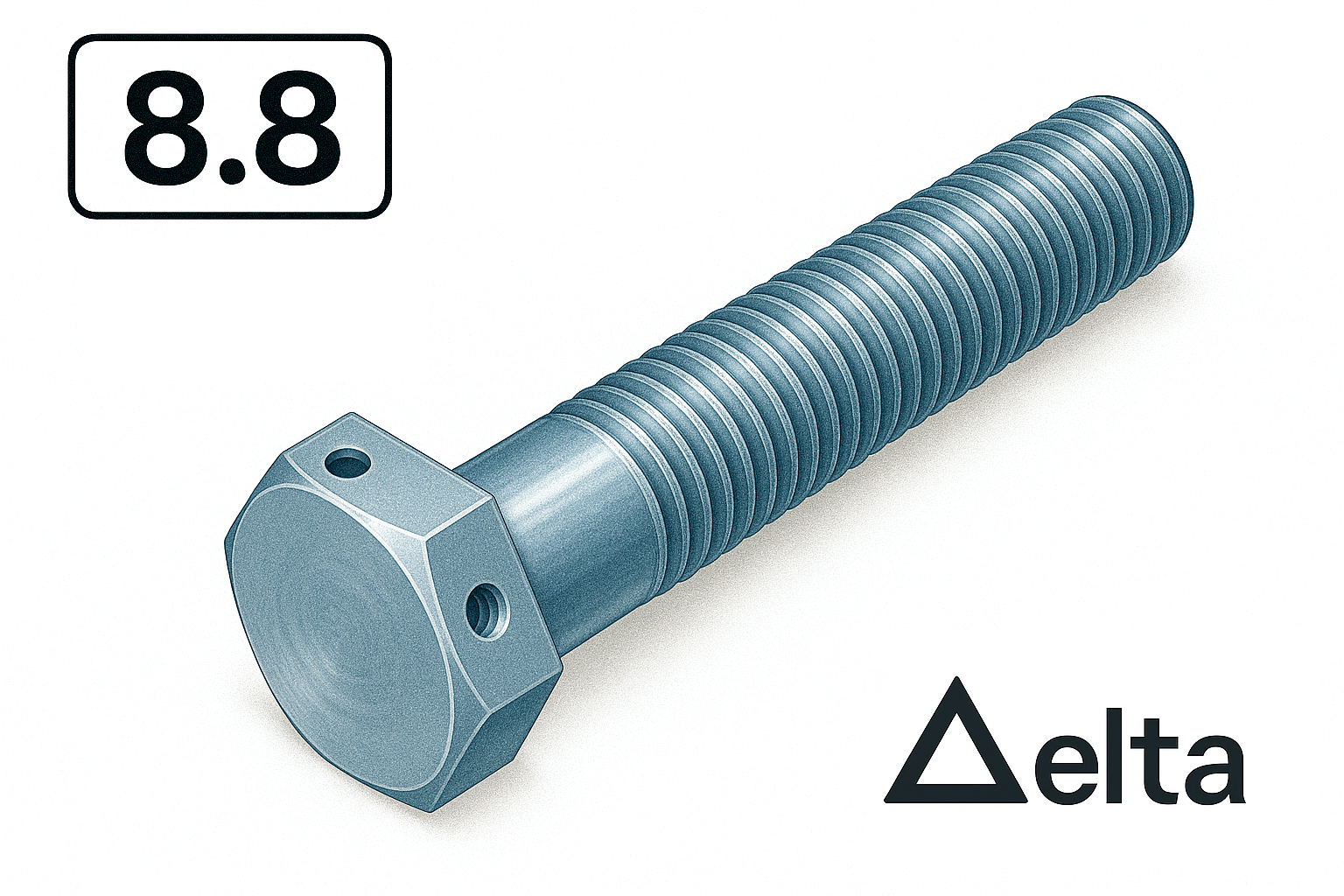 Болт DIN 933 3М10х40 8,8 Delta