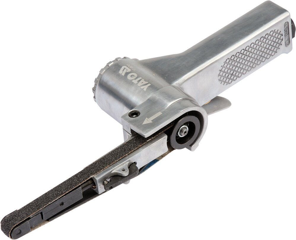 YATO Шліфмашина пневматична YATO стрічкова, 20000 об.стрічка 10х330 мм, 0,63 MPa, 170 л/хв  | YT-097