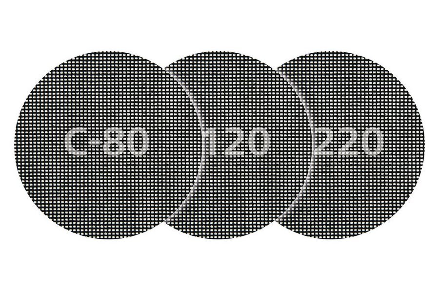 Wolfcraft шлифовальных сеток на липучках (5 шт.) Ø 125 // 8464000