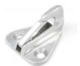 Нержавеющий крючок для кранцев с фиксатором, aisi 316 / A4