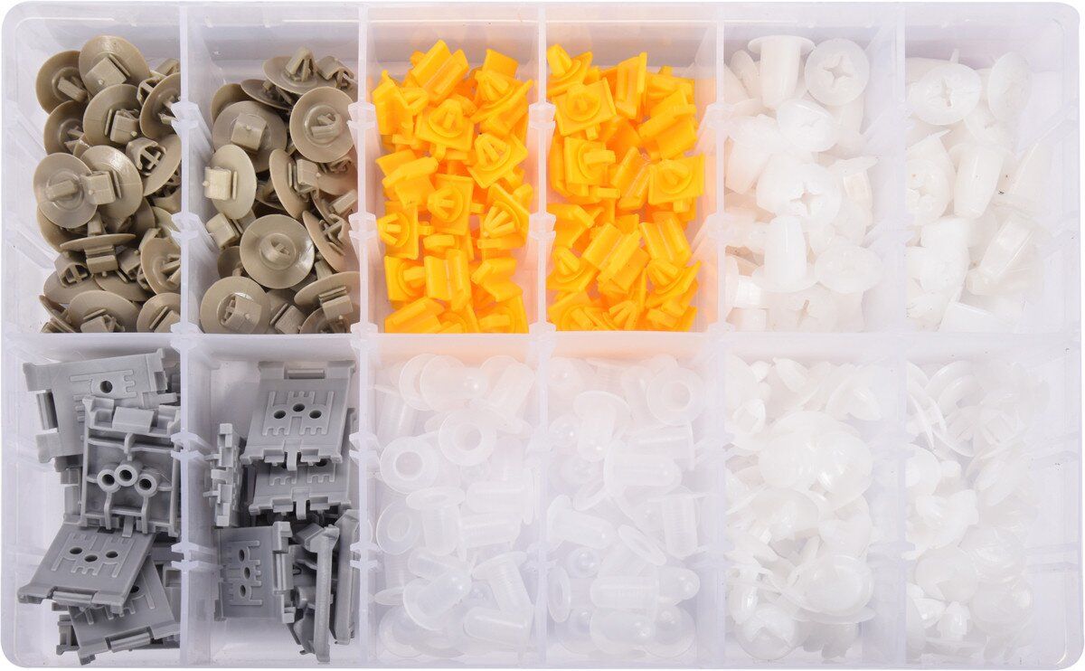 YATO Шпинки для автосалоної обшивки RENAULT YATO, різні, 6 типорозмірів, 300 шт.  | YT-06651