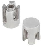 Зажим для троса крестовой закрытый A4